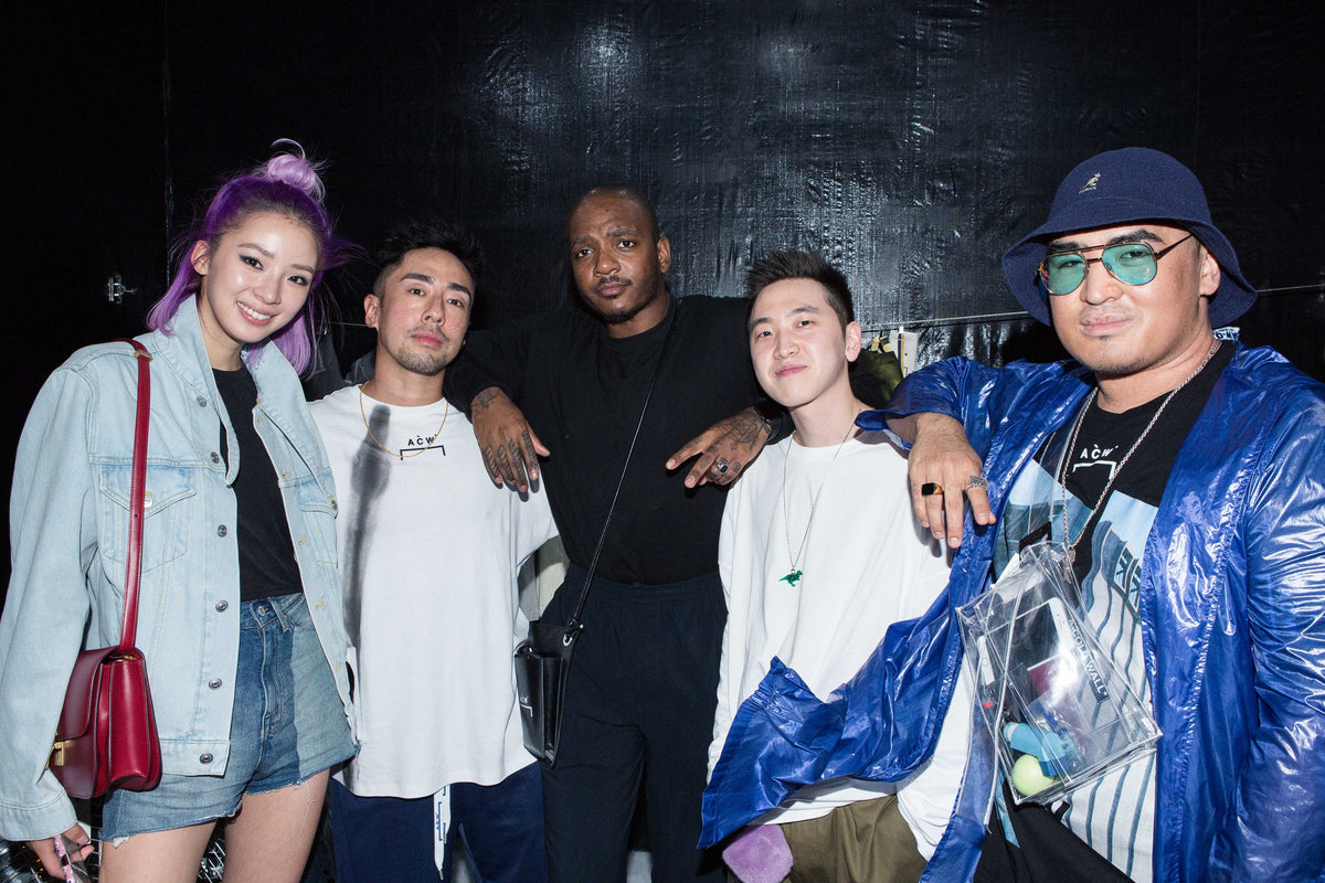 THE TURN UP AT A-COLD-WALL OPENING AT THE BOX SHEUNG WAN