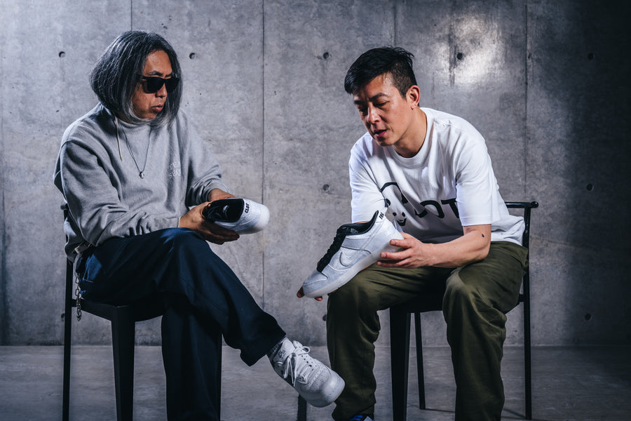 EDISON CHEN AND HIROSHI FUJIWARA DISCUSS THEIR RELATIONSHIP AND PROCESS BEHIND CLOT X FRAGMENT DESIGN X NIKE DUNK