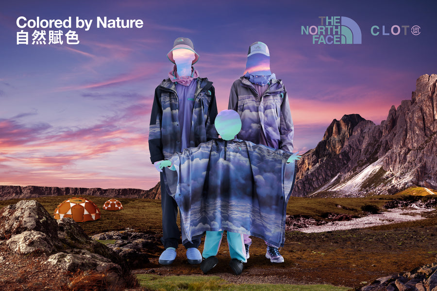 COLORED BY NATURE: CLOT AND THE NORTH FACE ANNOUNCE FIRST COLLABORATION