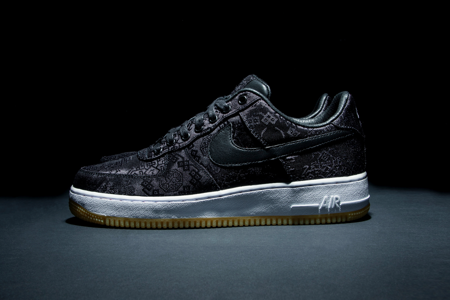 CLOT x fragment design x Nike BLACK SILK AIR FORCE 1 Dropping on November 29