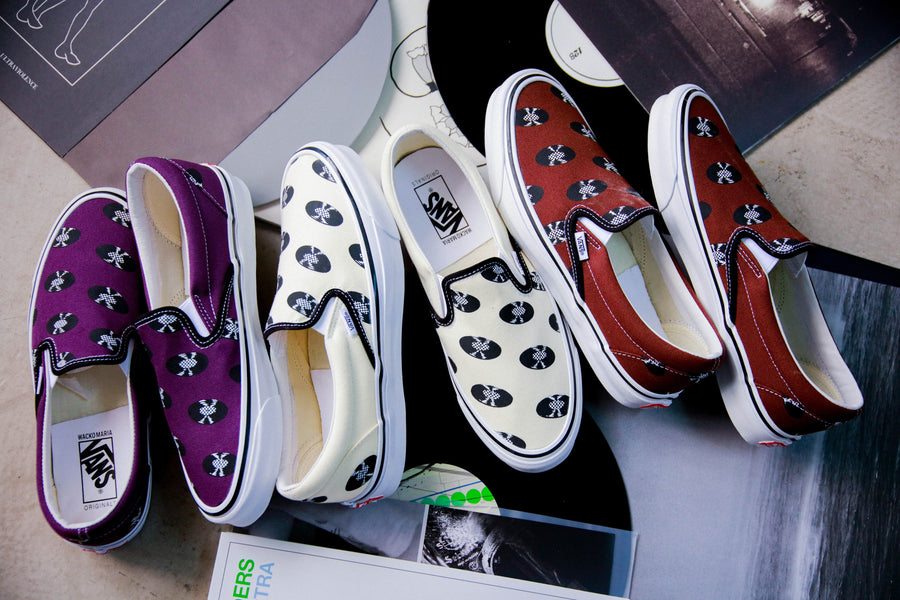 VAULT BY VANS X WACKO MARIA'S SECOND DROP - FEATURING THE NEW OG SLIP-ON LX