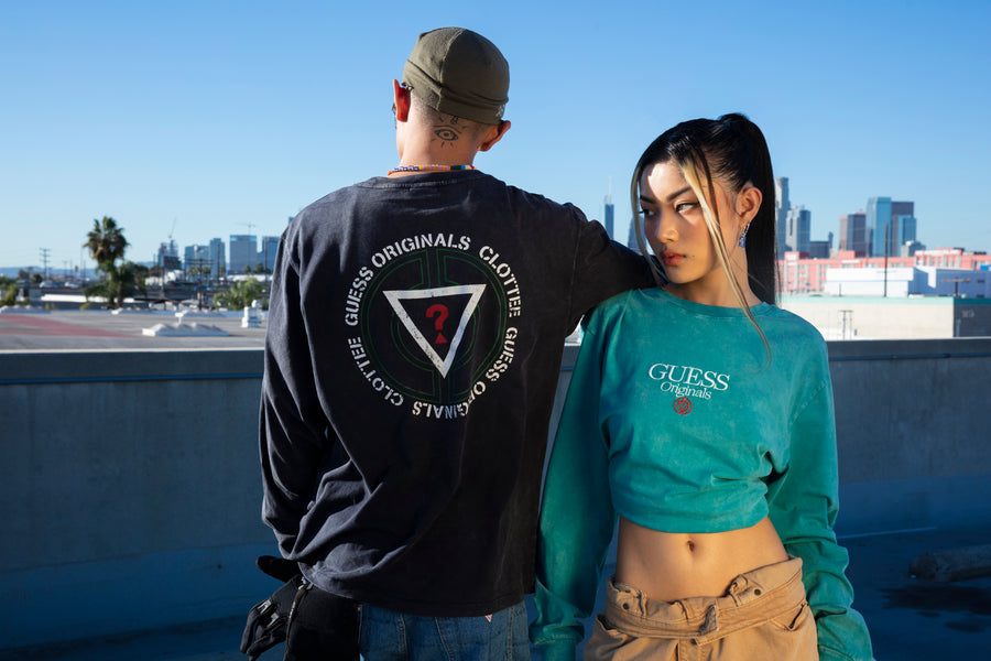 GUESS Originals and CLOTTEE fuse vintage legacy and streetwear in new unisex capsule