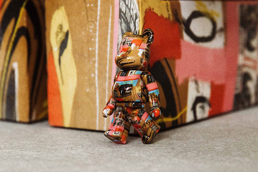 Andy Warhol & Jean-Michel Basquiat Partner with MEDICOM TOY on the "Dentures/Keep Frozen, 1985" BE@RBRICK!