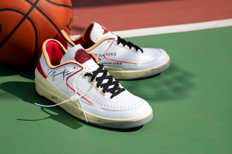 RAFFLE: OFF-WHITE x AIR JORDAN 2 LOW "WHITE/VARSITY RED"