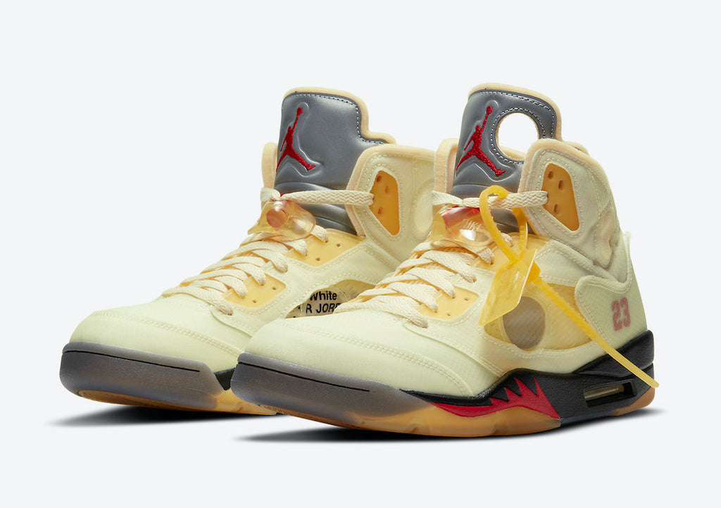 RAFFLE: Off-White x Air Jordan 5 Retro SP