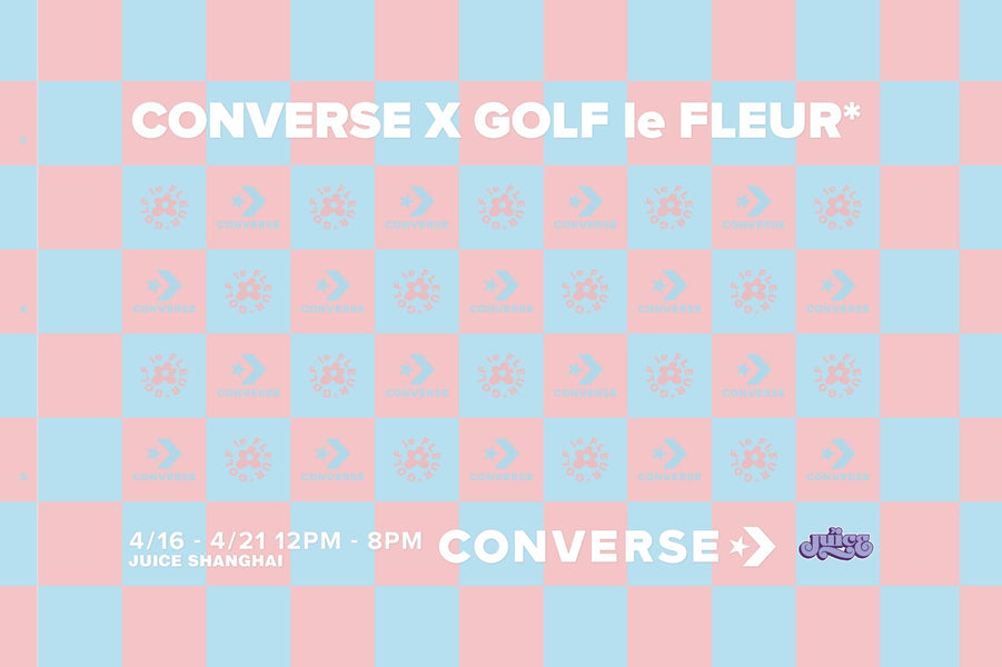 Tyler, the Creator and Converse unveils the latest GOLF le FLEUR* x Converse Gianno in two colorways!