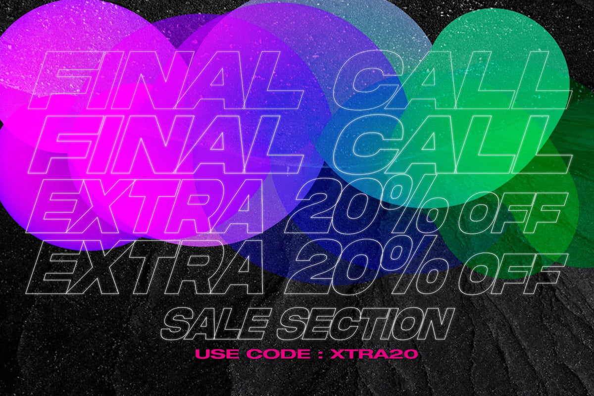 FINAL CALL - End of Season Sale items with an Extra 20% OFF!