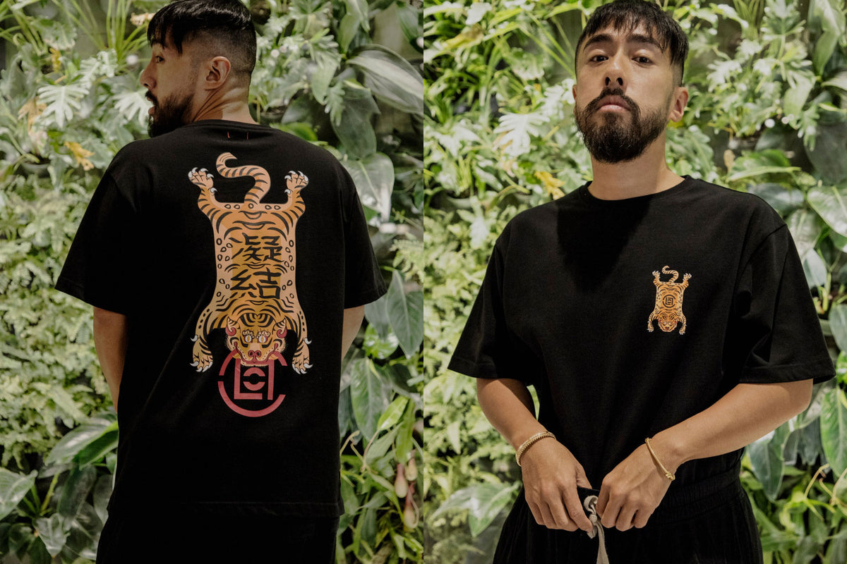 Celebrate the launch of JUICE's WeChat Mini Program with The Exclusive CLOT Tiger T-Shirt!