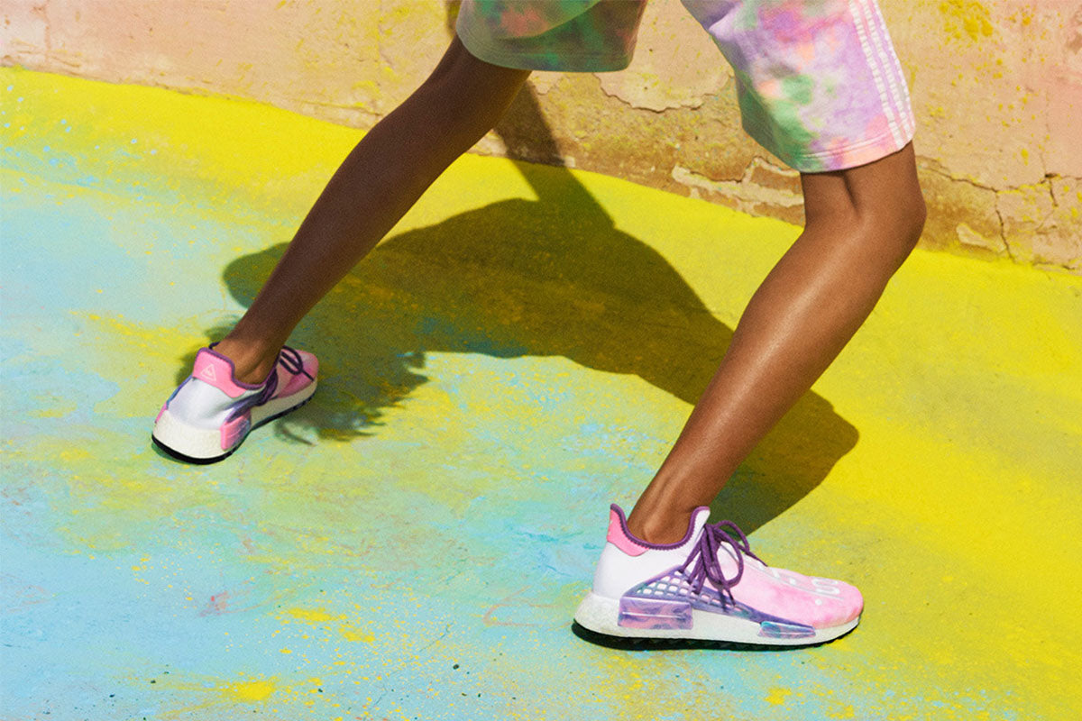 Pharrell x adidas Originals Holi Festival "Powder Dye" Pack