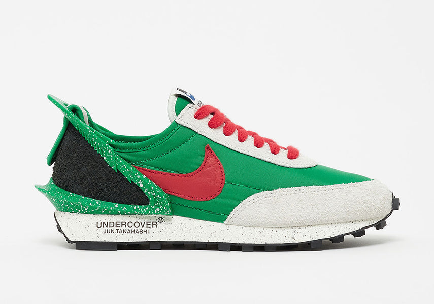 Raffle: UNDERCOVER x Nike Daybreak "Lucky Green/University Red-Sail"