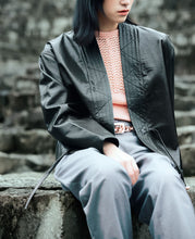 Women's Pu Kimono (Brown)