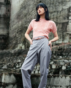 Zip Pants (Grey)