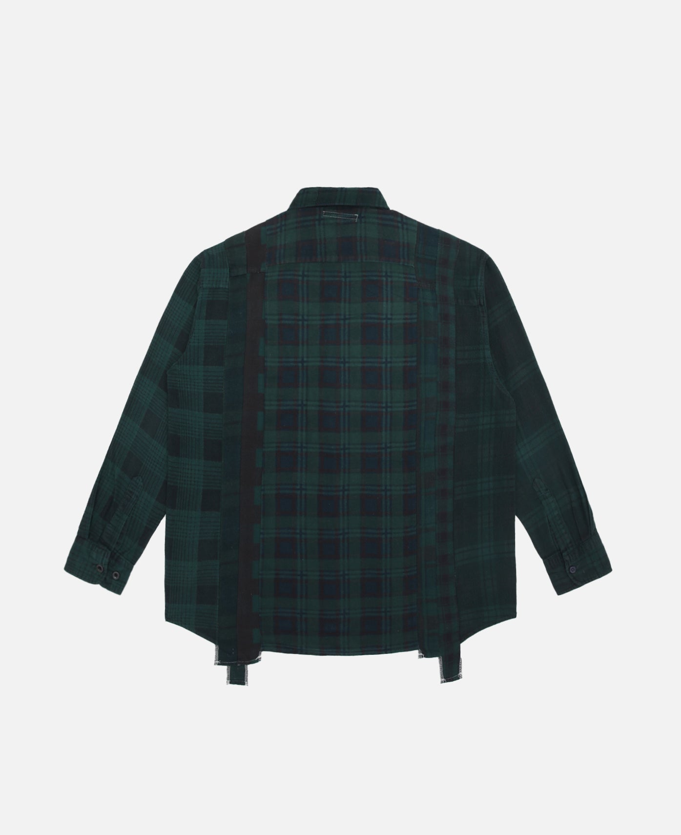 Rebuild By Needles 7 Cuts Flannel Shirt (Green)