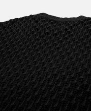 Unisex Flower Man Crew Neck Sweater (Black)