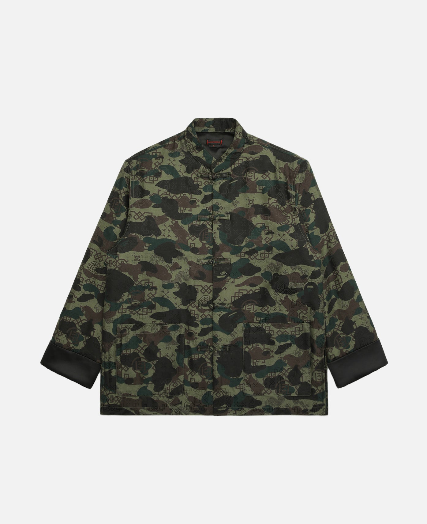 Chinese Silk Padded Jacket (Green)