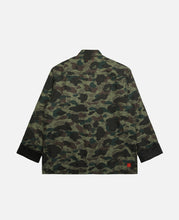 CLOT x BAPE® Chinese Silk Padded Jacket (Green)