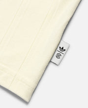 Knit Collar 3-Stripes T-Shirt (Cream)