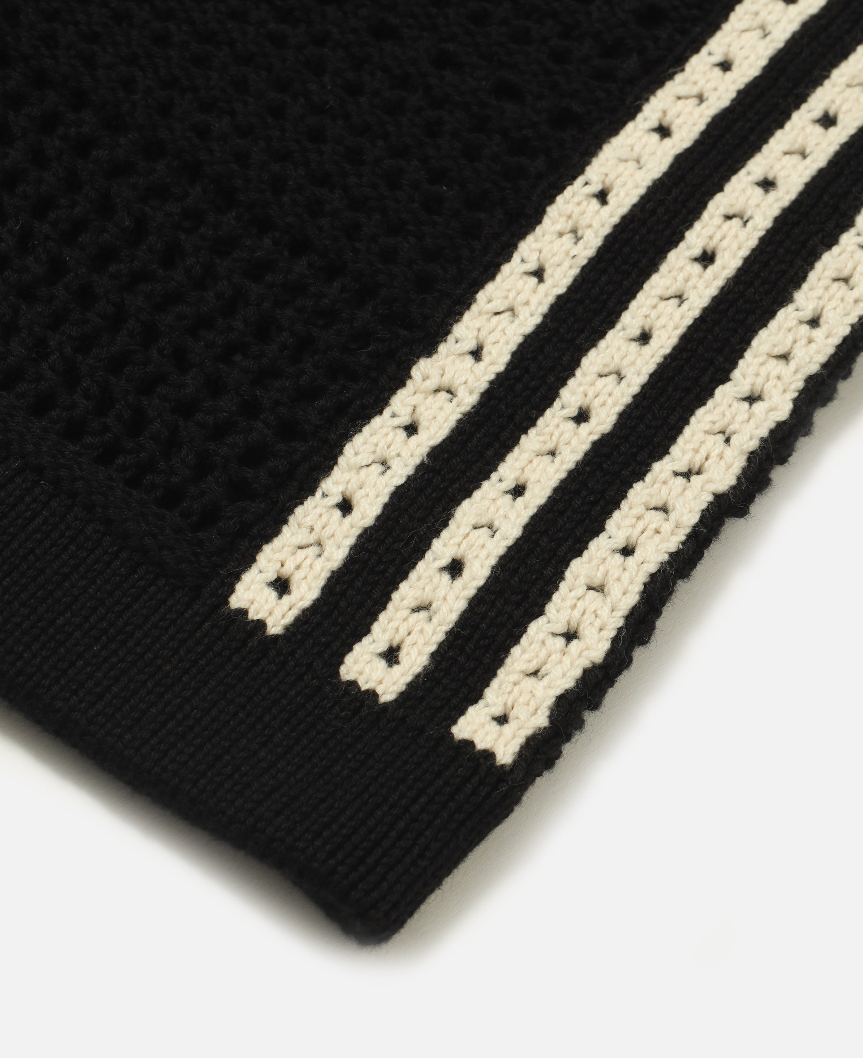 Clot Knit Jersey (Black)