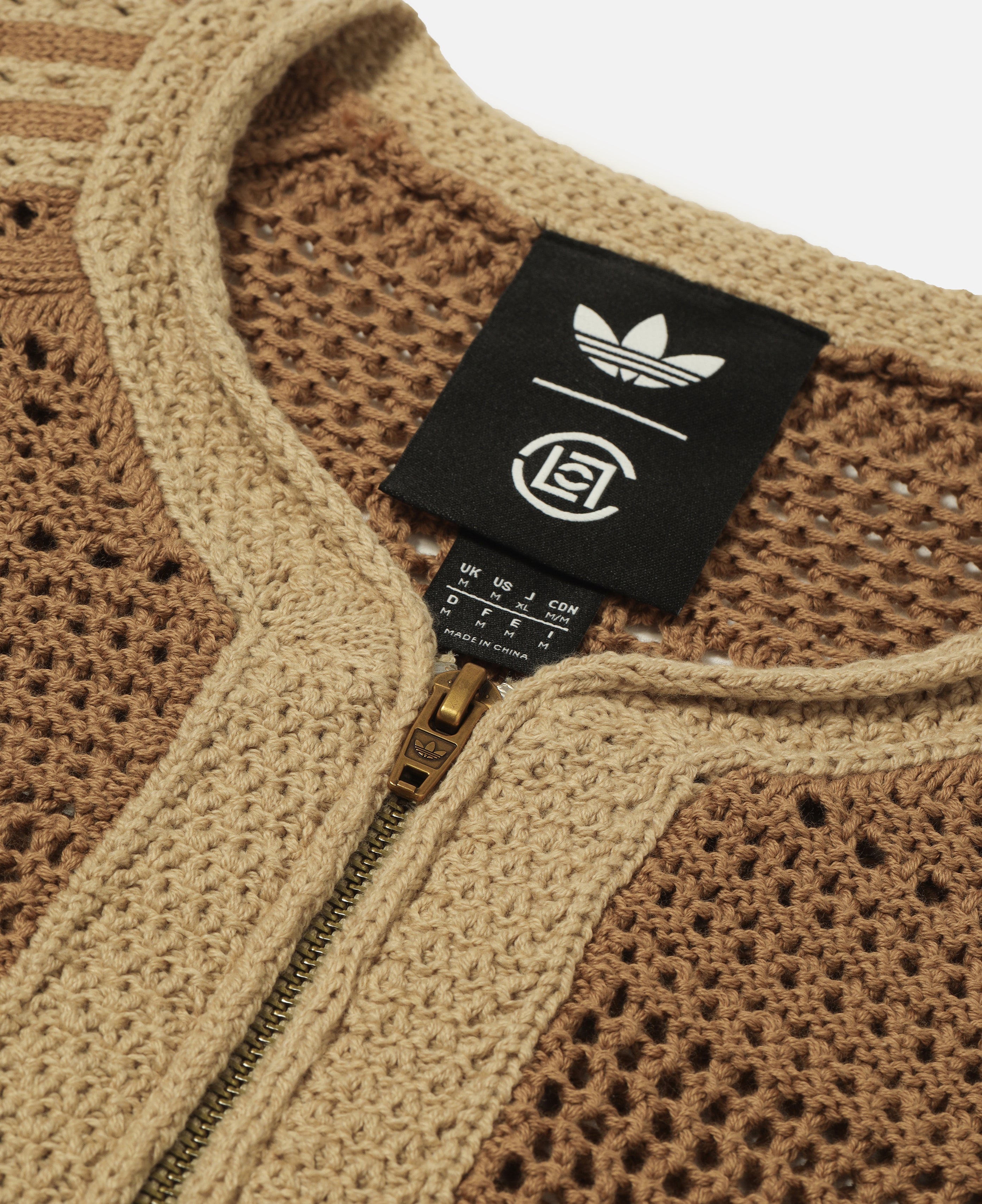 Clot Knit Jersey (Brown)