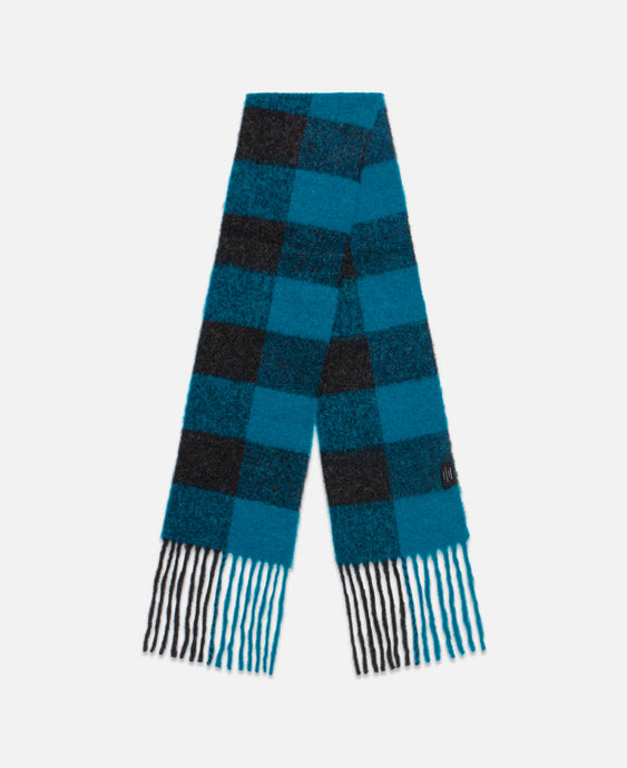 Billy New Check Scarf (Black)