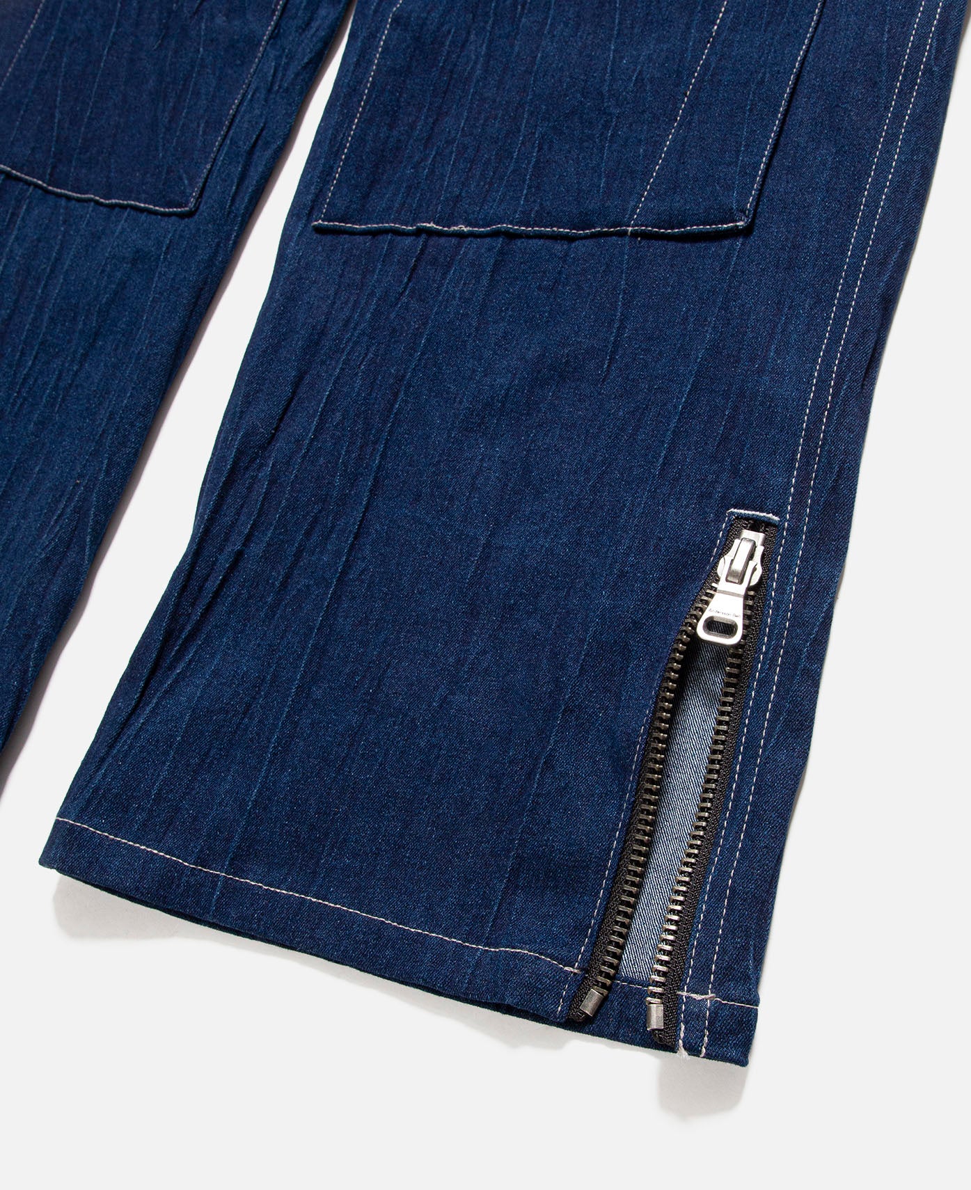 PAULEN Denim Cargo Pants (Navy)