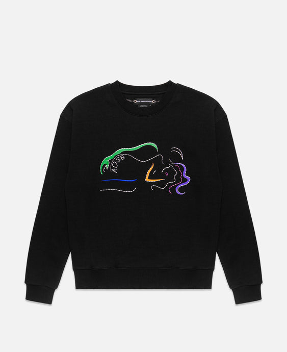 Unisex Hot Springs Sweatshirt (Black)