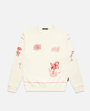 Unisex Shine Mushroom Sweatshirt (White)