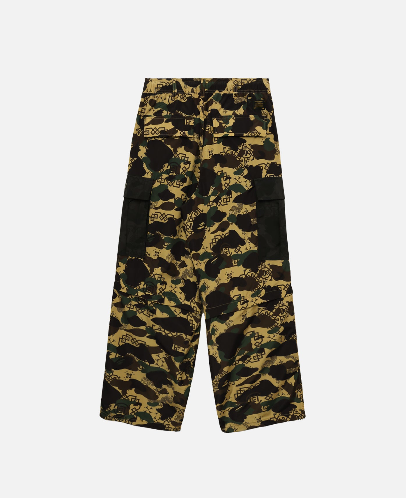 Camo Detachable Relaxed Fit Cargo Pants (Camo)