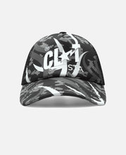 Egra Camo Trucker Cap (Grey)