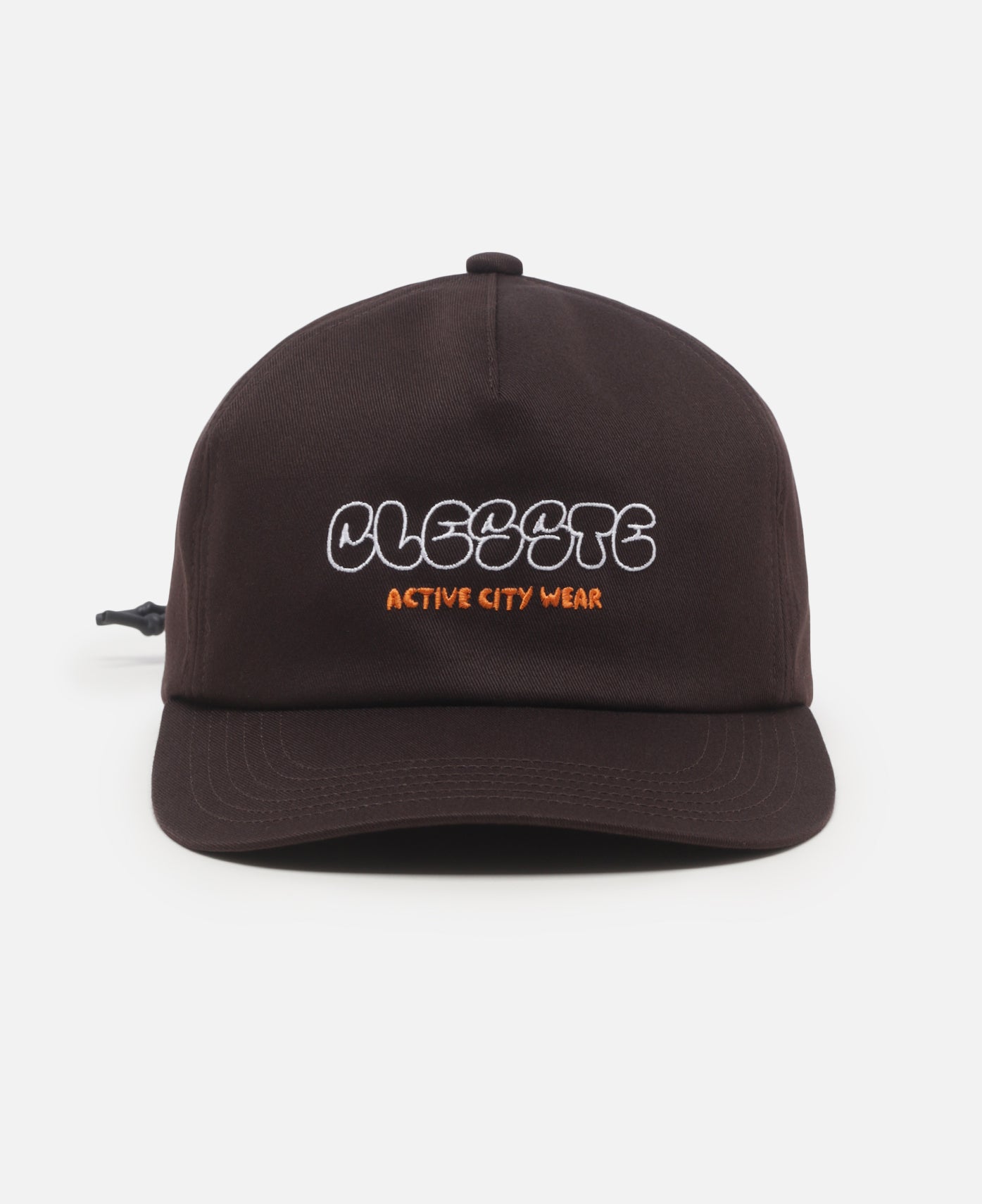 ''Bubble Logo'' Acitve City Trucker Cap (Brown)