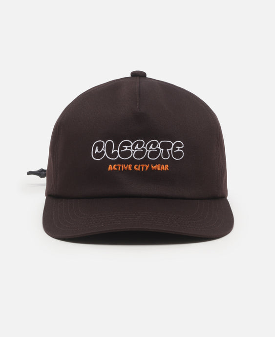 ''Bubble Logo'' Acitve City Trucker Cap (Brown)