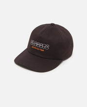 ''Bubble Logo'' Acitve City Trucker Cap (Brown)