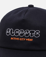 ''Bubble Logo'' Acitve City Trucker Cap (Navy)