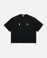 Enbroidery T-Shirt With Drawstrings 002 (Black)