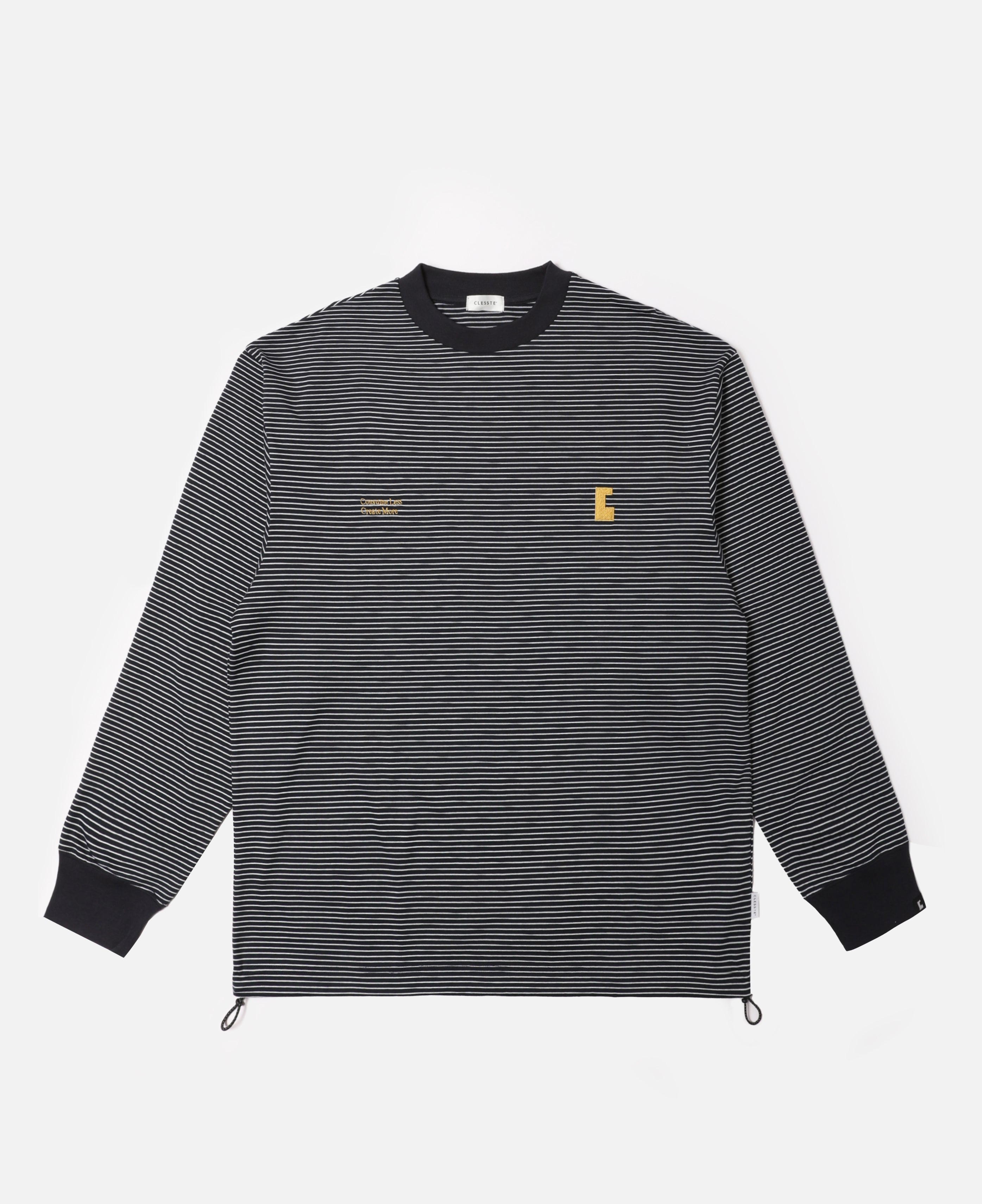 C X Concept Striped L/S T-Shirt (Navy)