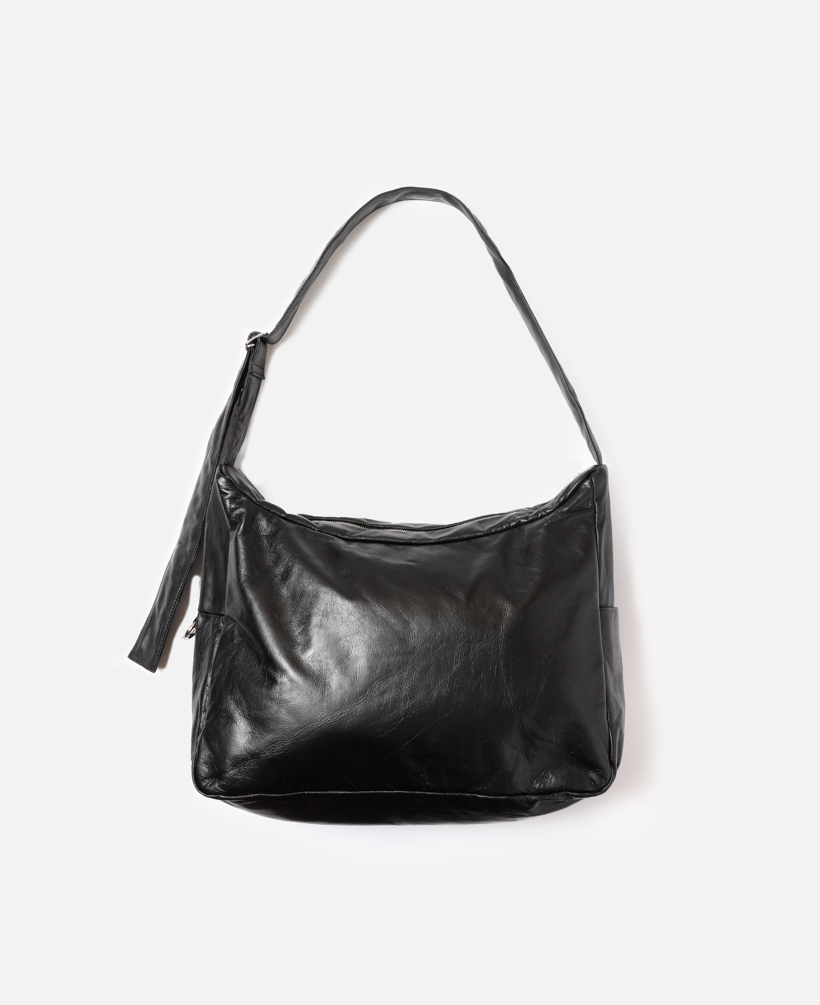 Leather Holiday Bag Large (Black)