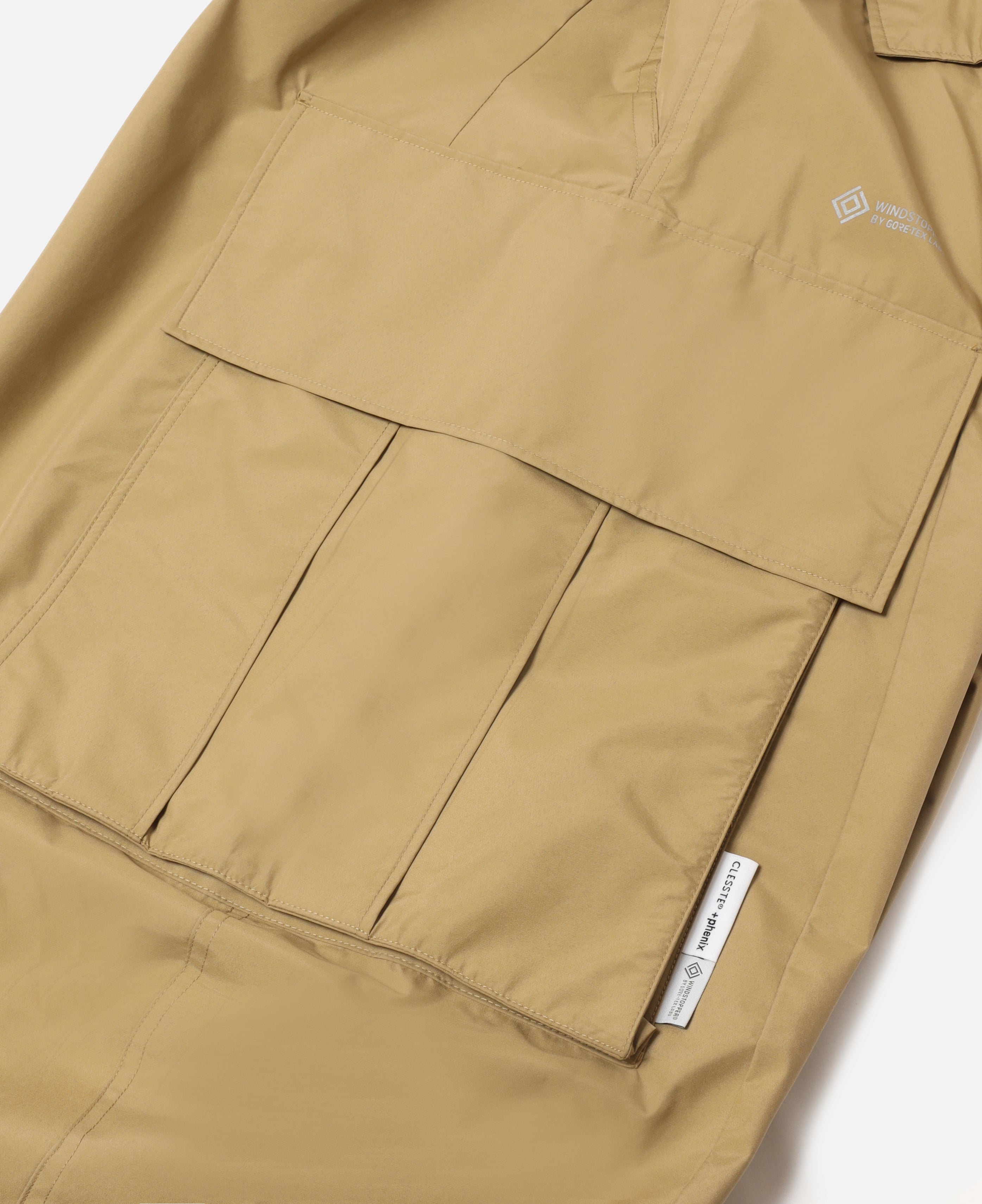 +phenix WINDSTOPPER® by GORE-TEX LABS City Mega Pocket Balloon Cargo Pants (Beige)