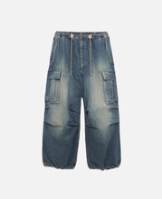 Vintage Dyed Selvedge Denim M-51 Arctic Trousers (Blue)