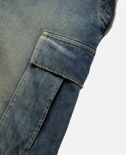 Vintage Dyed Selvedge Denim M-51 Arctic Trousers (Blue)