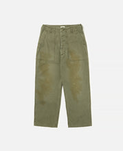 Vintage Effect Baker Pants (Olive)