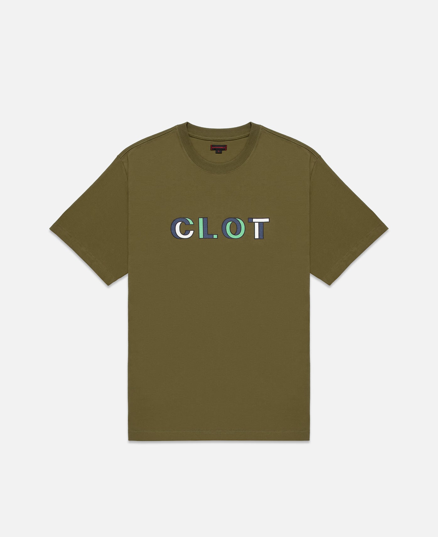 CLOT 3D Logo T-Shirts (Olive)