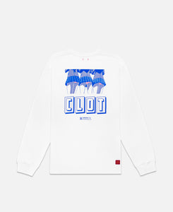 CLOT Girl's Back Long Sleeve T-Shirt (White)
