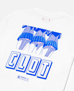 CLOT Girl's Back Long Sleeve T-Shirt (White)