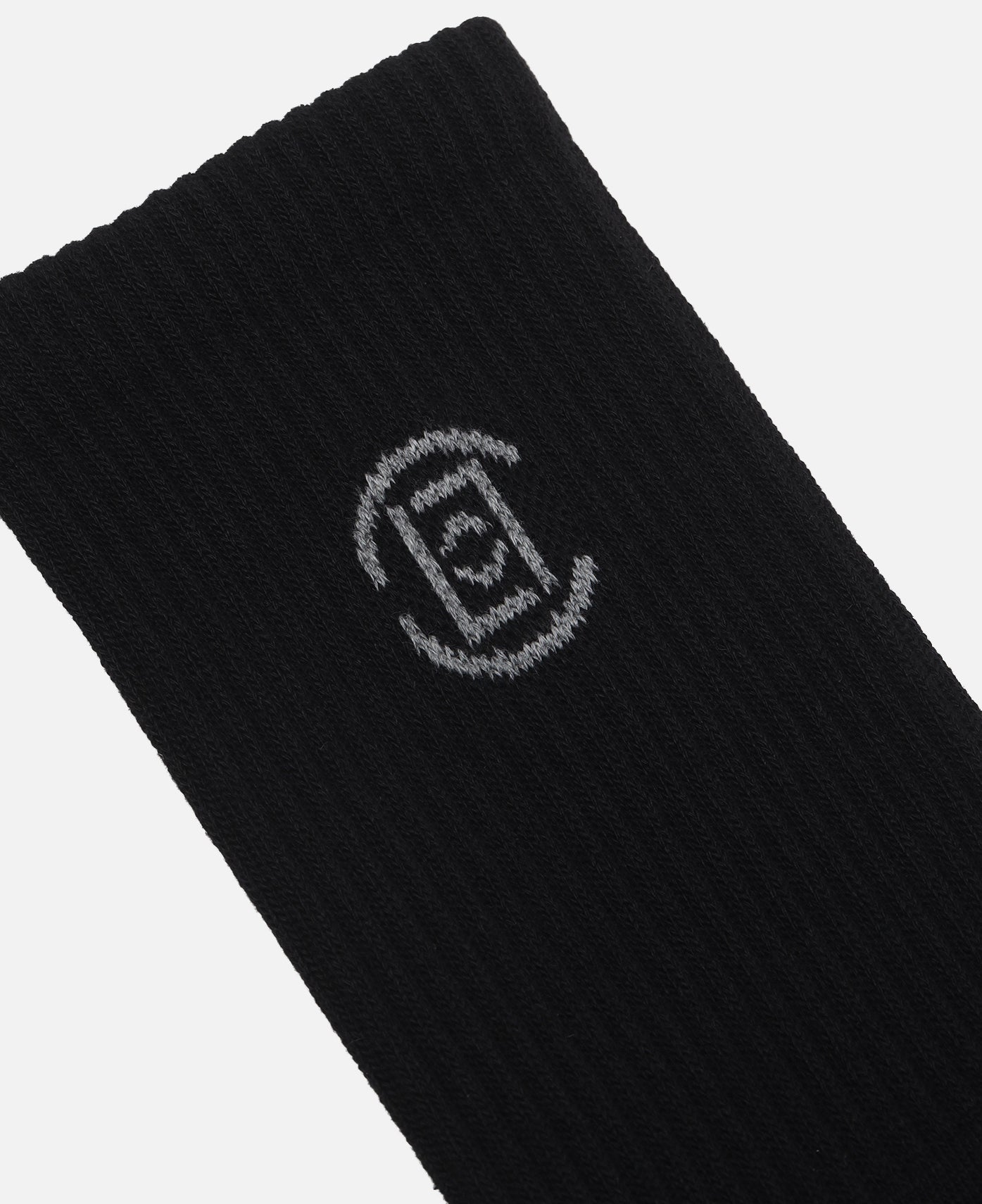 CLOT Jacquard Logo Socks (Black)