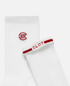 CLOT Logo Socks (White)