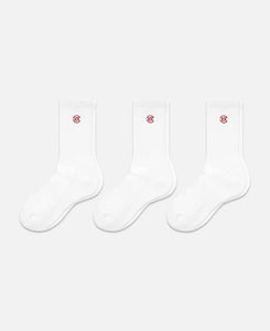 CLOT Logo Socks (White)