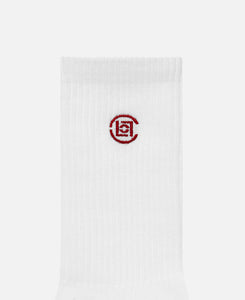 CLOT Logo Socks (White)