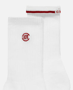 CLOT Logo Socks (White)