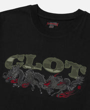 Dragon Horse Long Sleeves T-Shirt (Black)