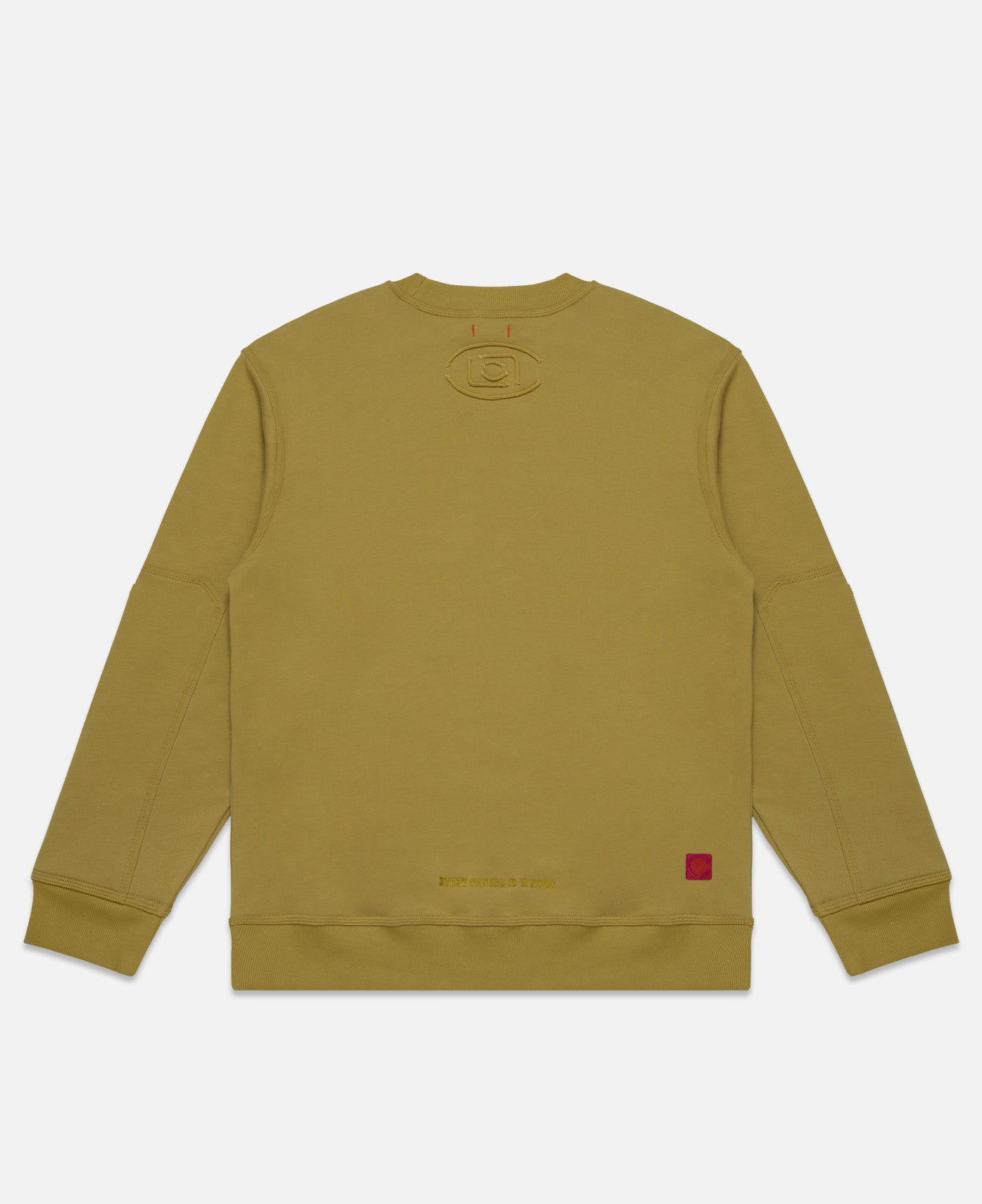 Elbow Patch Crewneck (Beige)